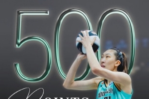 继续冲啊！韩旭：祝贺自己WNBA生涯500分 坚持 一定会越来越好