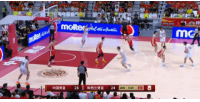 要崩？新西兰男篮外线三分连珠炮轰出13-0 中国男篮被迫暂停