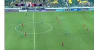 第2分钟，阿科洛首秀打入处子球，国安1-0领先浦项铁人