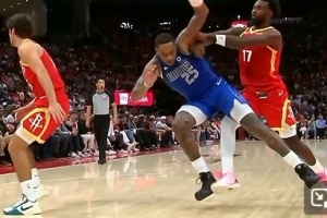 NBA官方：经联盟办公室审查 伊森推翻PJ二级恶犯降为一级恶犯！